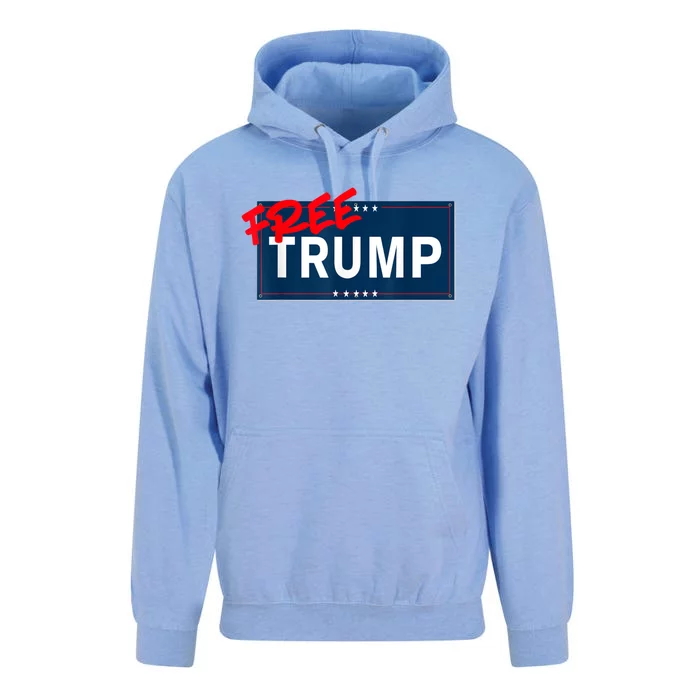 Free Donald Trump Republican Support Unisex Surf Hoodie