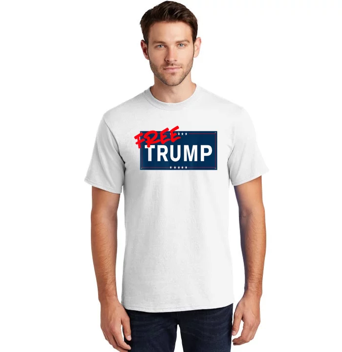 Free Donald Trump Republican Support Tall T-Shirt