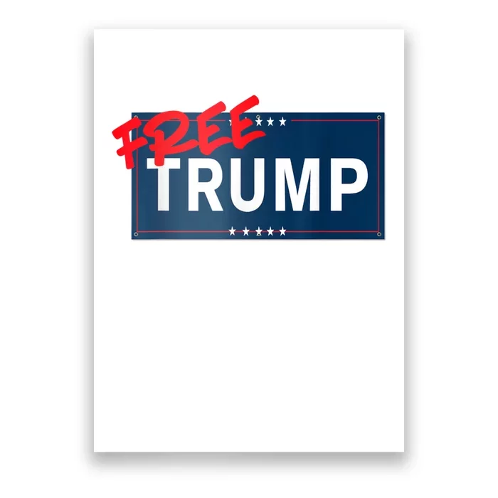 Free Donald Trump Republican Support Poster