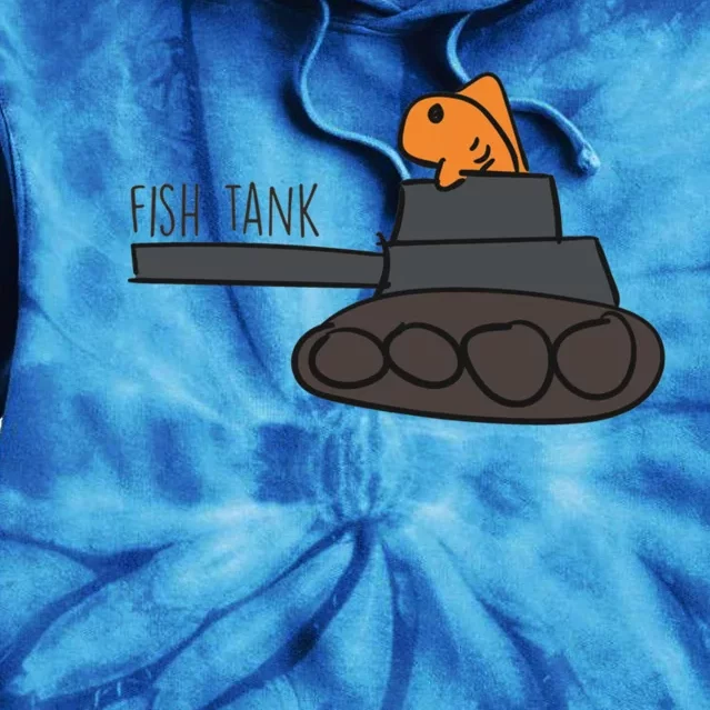 Fish Tank Tie Dye Hoodie