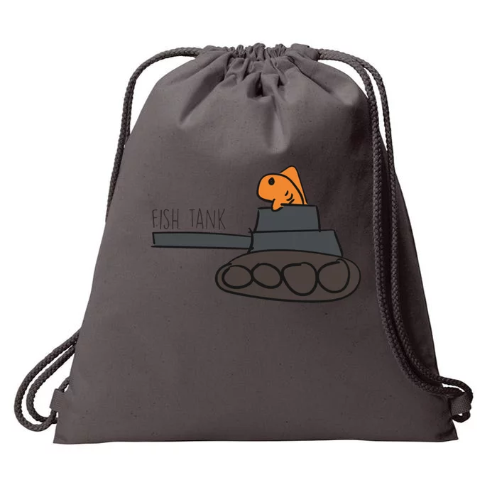 Fish Tank Drawstring Bag