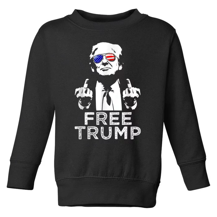 Free Trump, Free Donald Trump Toddler Sweatshirt