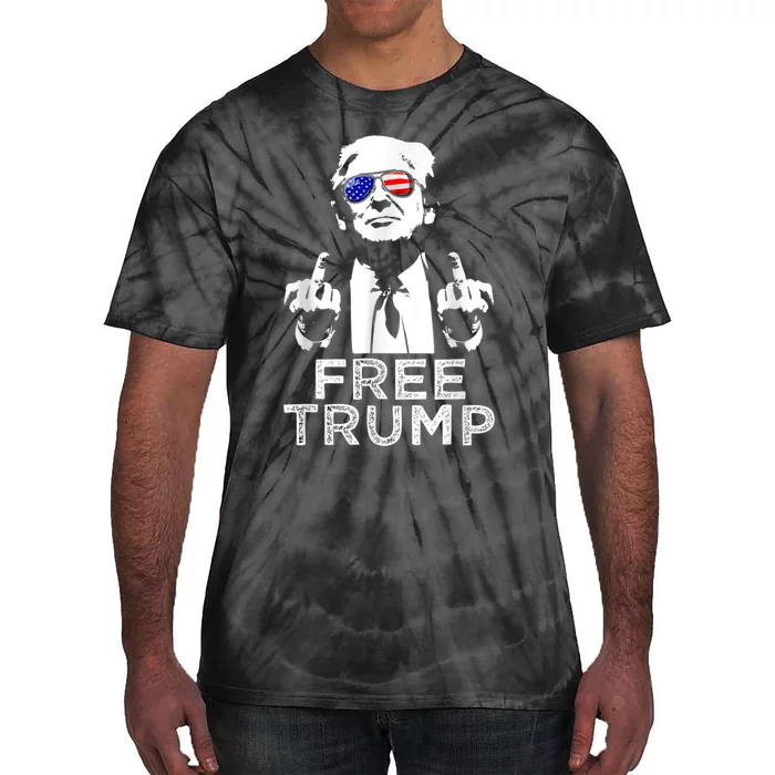 Free Trump, Free Donald Trump Tie-Dye T-Shirt