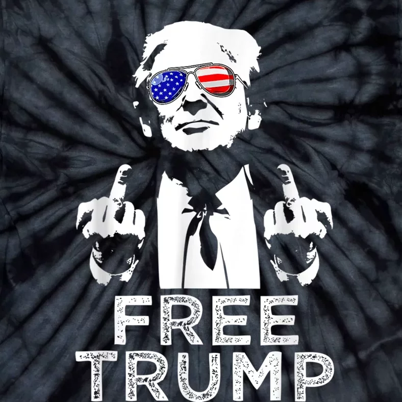 Free Trump, Free Donald Trump Tie-Dye T-Shirt