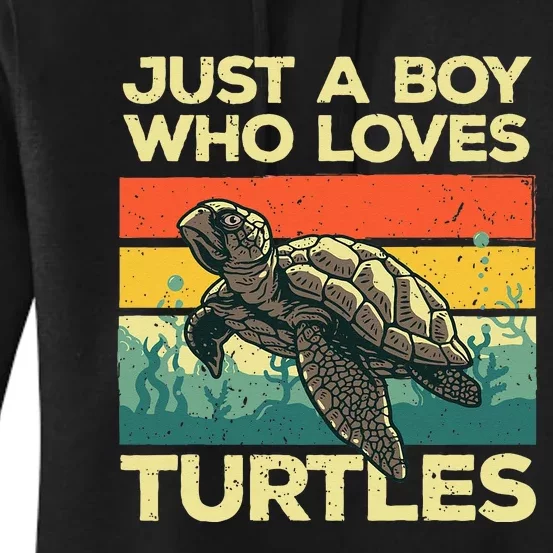 Funny Turtle For Men Tortoise Ocean Turtles Sea Animal Women's Pullover Hoodie