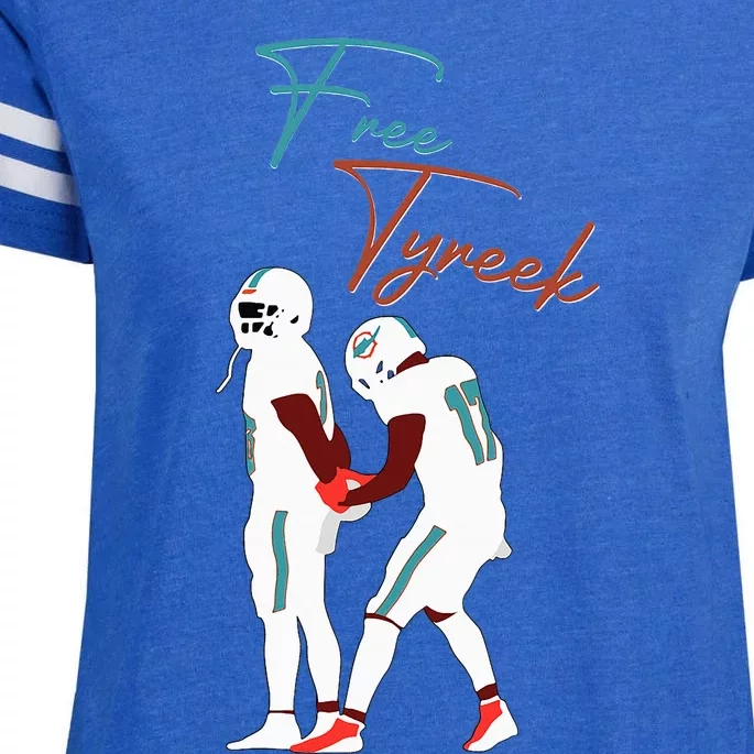 Free Tyreek Enza Ladies Jersey Football T-Shirt