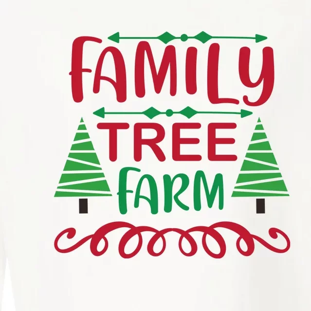 Family Tree Farm Cropped Pullover Crew