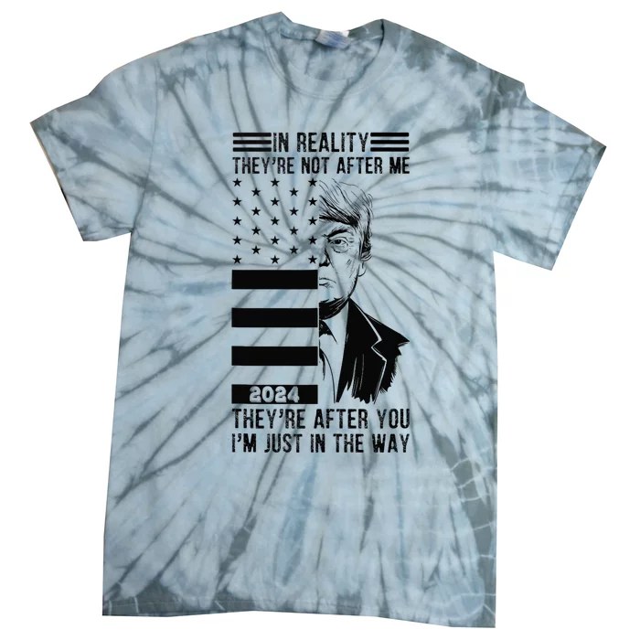 Free Trump, Free Donald Trump 2024 Tie-Dye T-Shirt