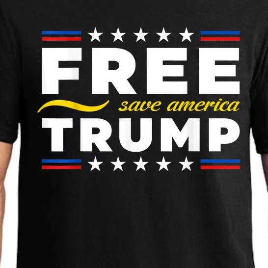 Free Trump, Free Donald Trump 2024 Pajama Set