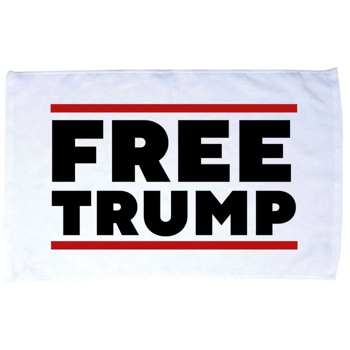 Free Trump Free Donald Trump I Stand With Trump Microfiber Hand Towel