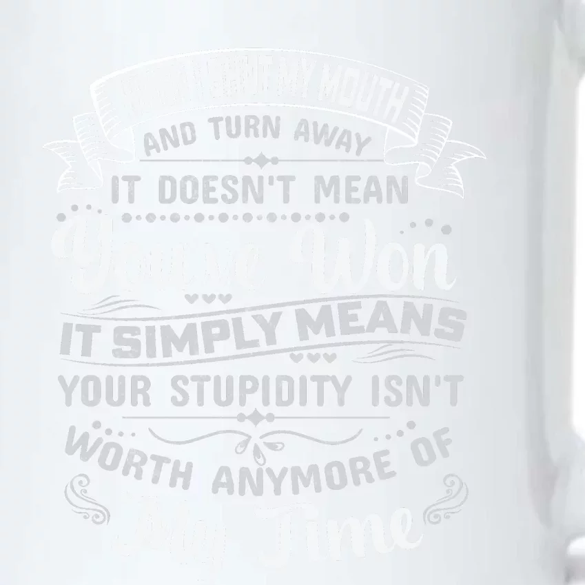 Funny T Black Color Changing Mug