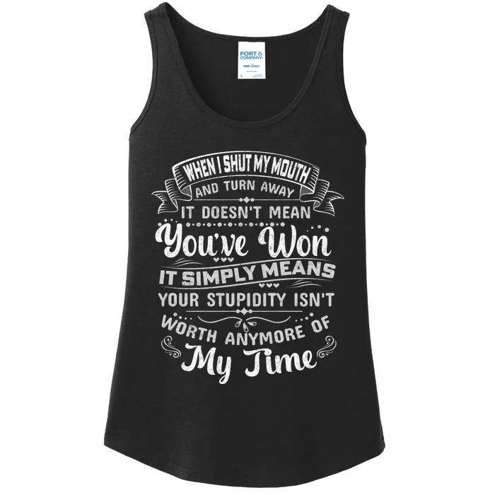 Funny T Ladies Essential Tank