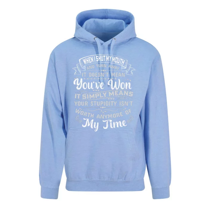 Funny T Unisex Surf Hoodie