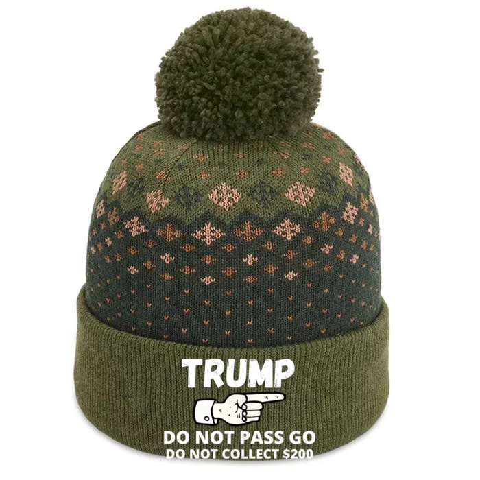 Funny Trump For Prison Go To Jail 2021 Lock Him Up Cool Gift The Baniff Cuffed Pom Beanie