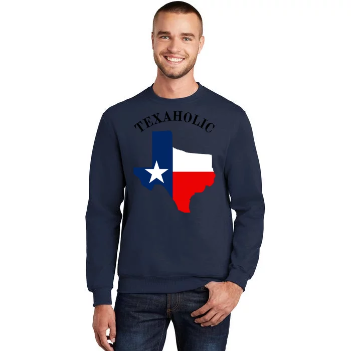 Funny Texaholic Tall Sweatshirt