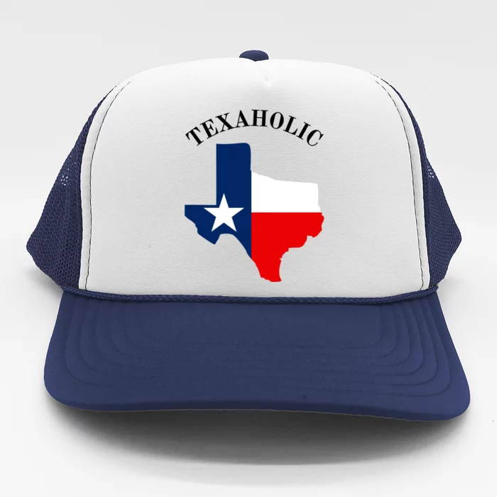 Funny Texaholic Trucker Hat