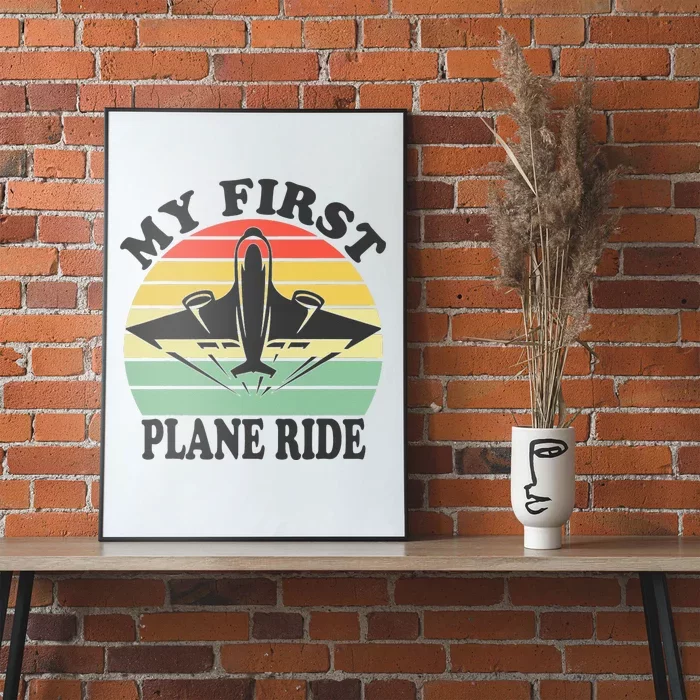 First Time Flying My First Airplane Ride Poster