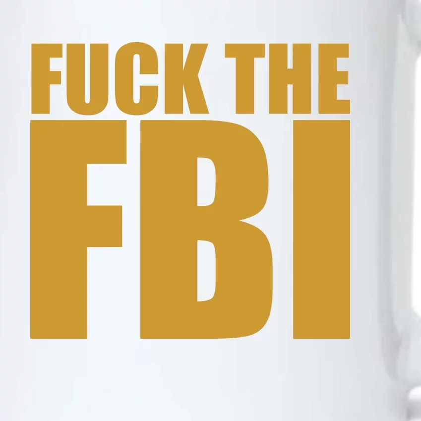 Fuck The FBI Black Color Changing Mug