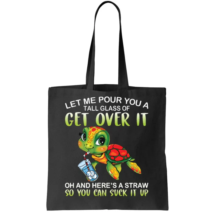 Funny Turtle Tote Bag