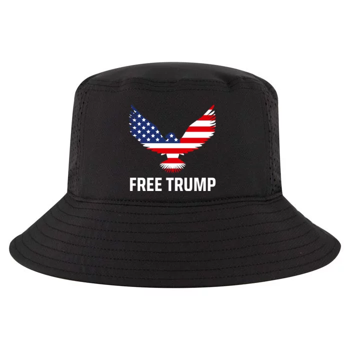 Free Trump Free Donald Trump I Stand With Trump Cool Comfort Performance Bucket Hat