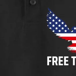 Free Trump Free Donald Trump I Stand With Trump Dry Zone Grid Performance Polo