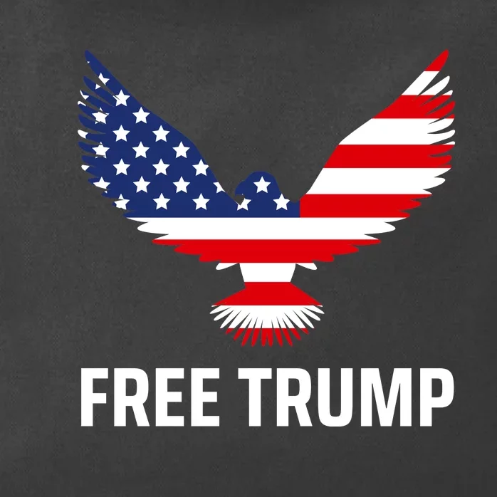 Free Trump Free Donald Trump I Stand With Trump Zip Tote Bag