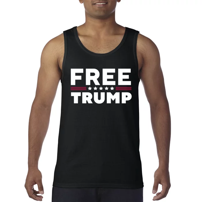 Free Trump Free Donald Trump I Stand With Trump Tank Top