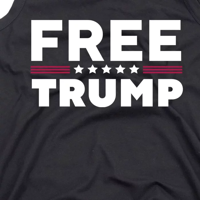 Free Trump Free Donald Trump I Stand With Trump Tank Top