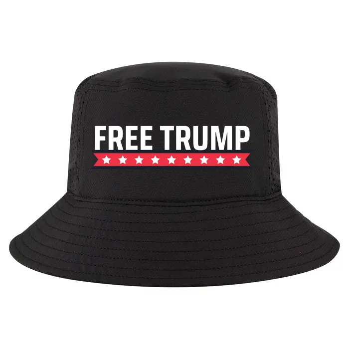 Free Trump Free Donald Trump I Stand With Trump Cool Comfort Performance Bucket Hat