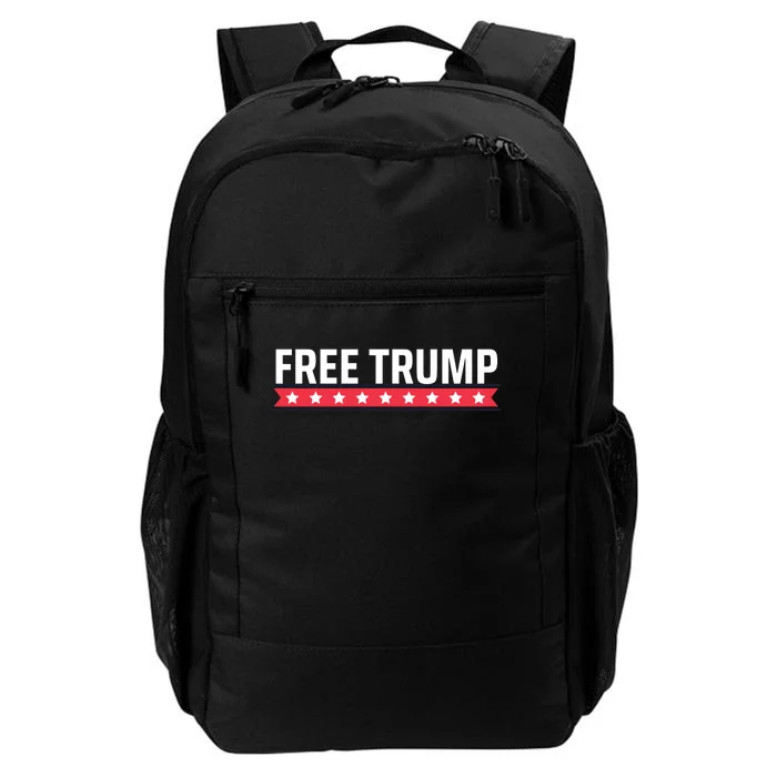 Free Trump Free Donald Trump I Stand With Trump Daily Commute Backpack