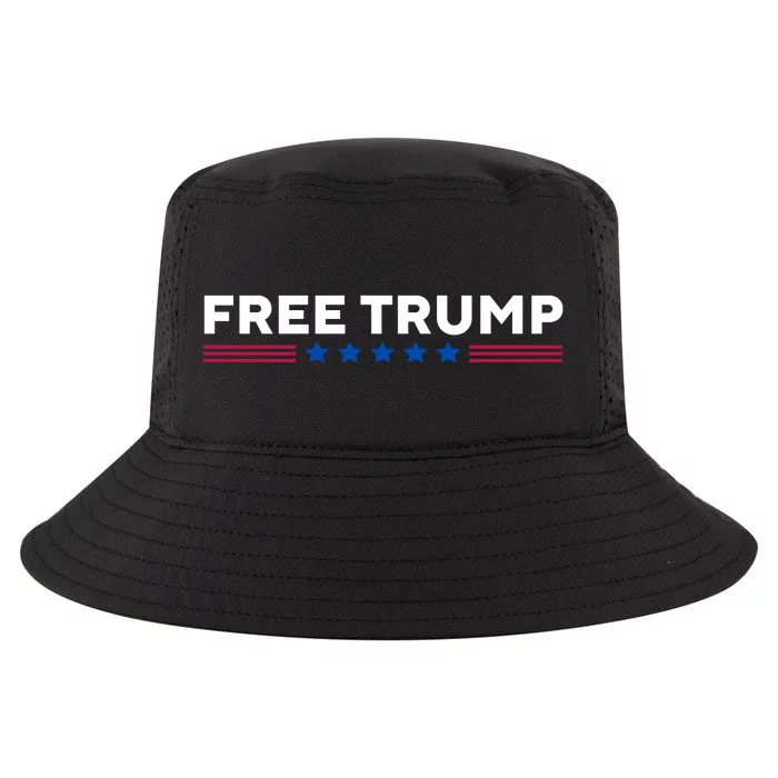 Free Trump Free Donald Trump I Stand With Trump Cool Comfort Performance Bucket Hat