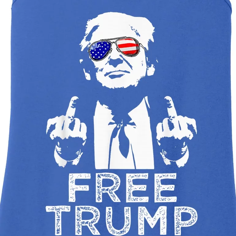 Free Trump Free Donald Trump 2024 Ladies Essential Tank