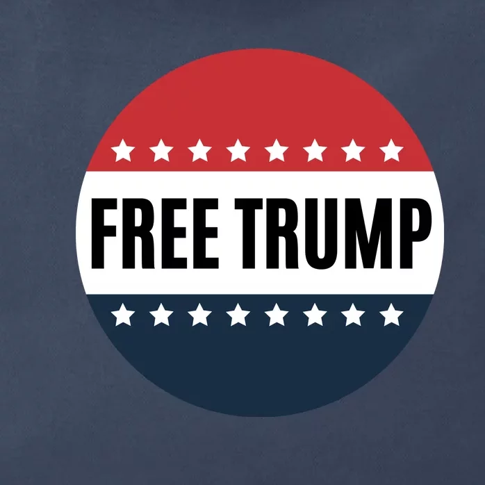 Free Trump Free Donald Trump I Stand With Trump Zip Tote Bag