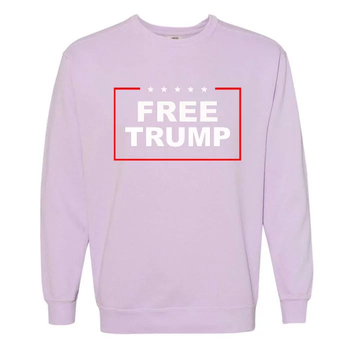 Free Trump Garment-Dyed Sweatshirt