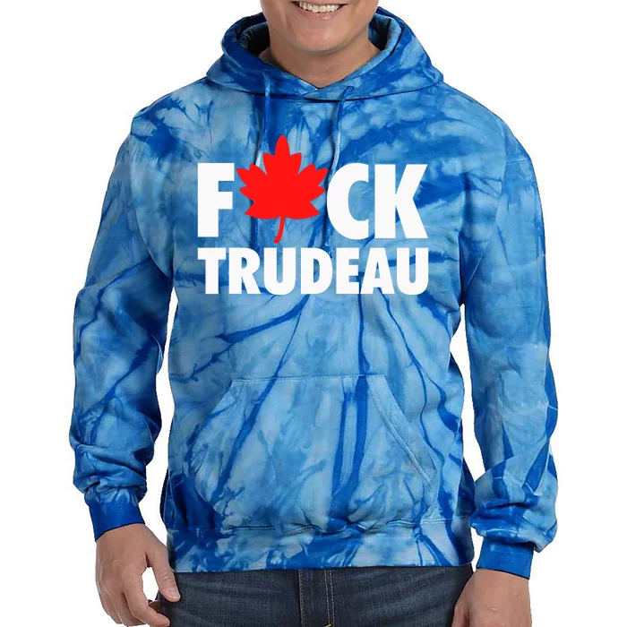 Fuck Trudeau Tie Dye Hoodie