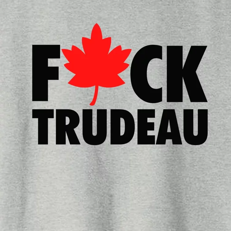 Fuck Trudeau Women's Crop Top Tee