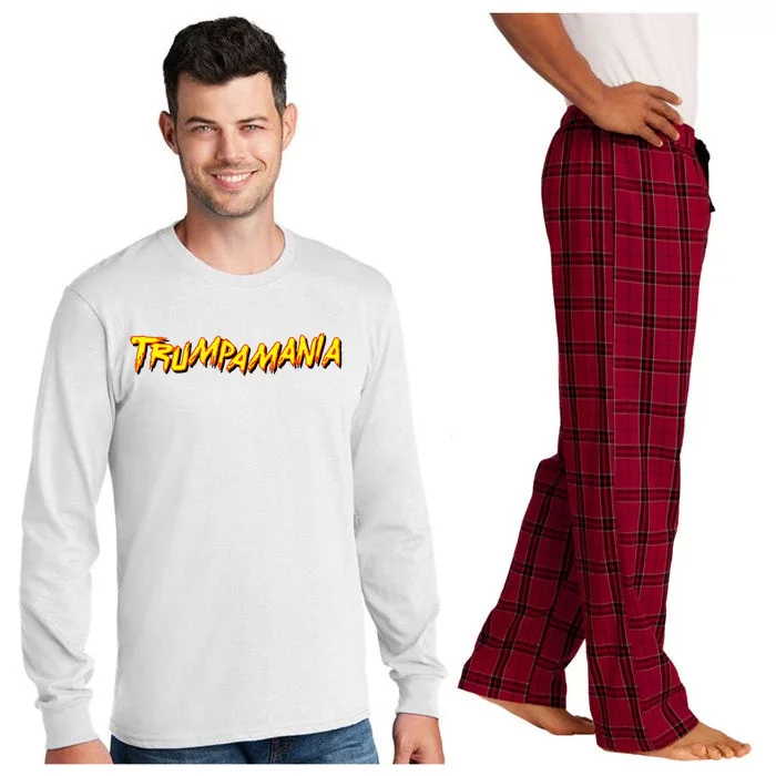 Funny Trumpamania Long Sleeve Pajama Set