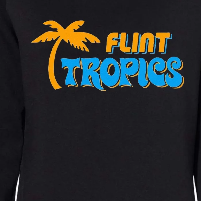 Flints Tropics Womens California Wash Sweatshirt