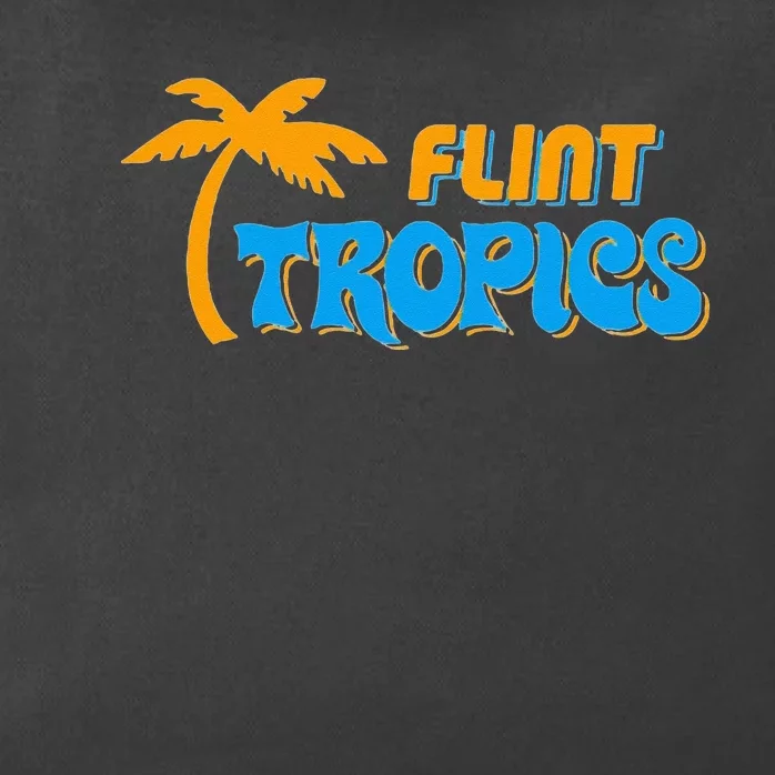 Flints Tropics Zip Tote Bag