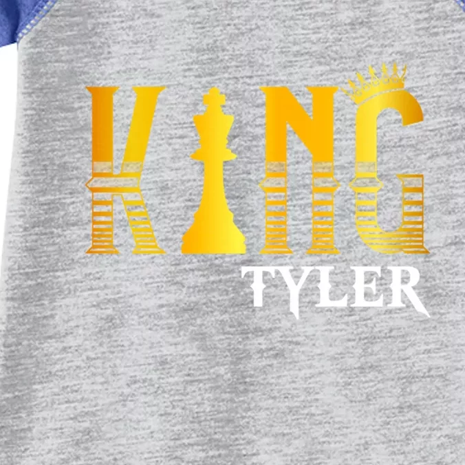 Funny Tyler First Name Cute Gift King Tyler Gift Infant Baby Jersey Bodysuit