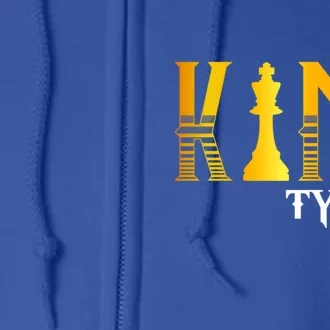 Funny Tyler First Name Cute Gift King Tyler Gift Full Zip Hoodie