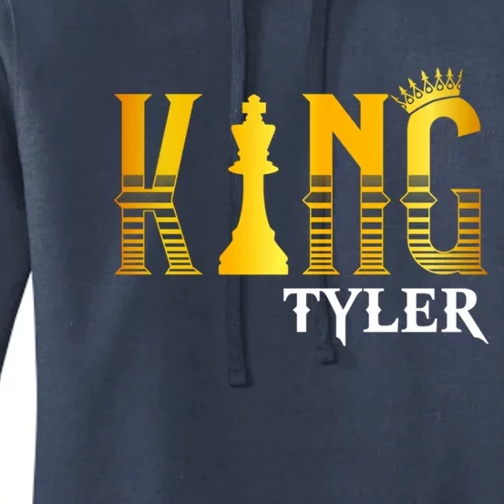 Funny Tyler First Name Cute Gift King Tyler Gift Women's Pullover Hoodie