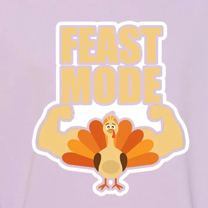 Funny Thanksgiving Feast Mode Statet Teens And Adults Gift Garment-Dyed Sweatshirt