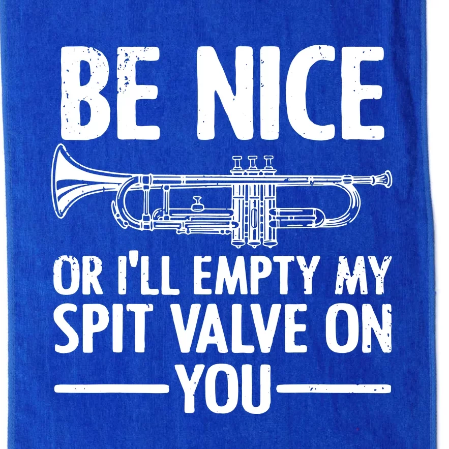 Funny Trumpet For Men Women Music Instrument Trumpet Player Platinum Collection Golf Towel