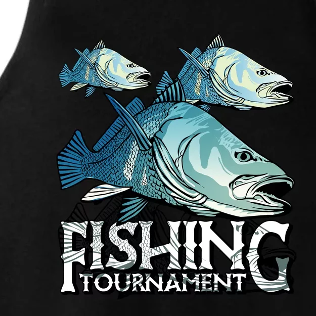 Fishing Tournament Ladies Tri-Blend Wicking Tank