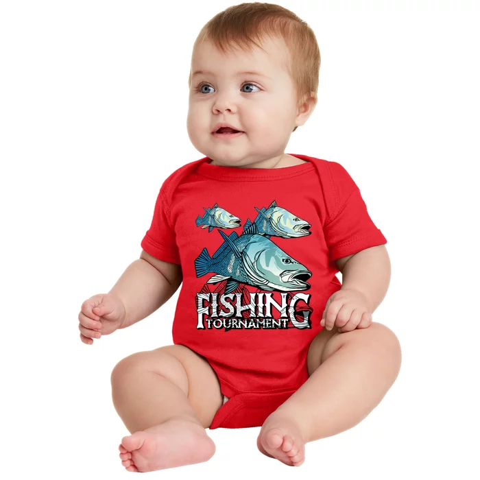 Fishing Tournament Baby Bodysuit