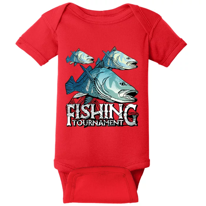 Fishing Tournament Baby Bodysuit