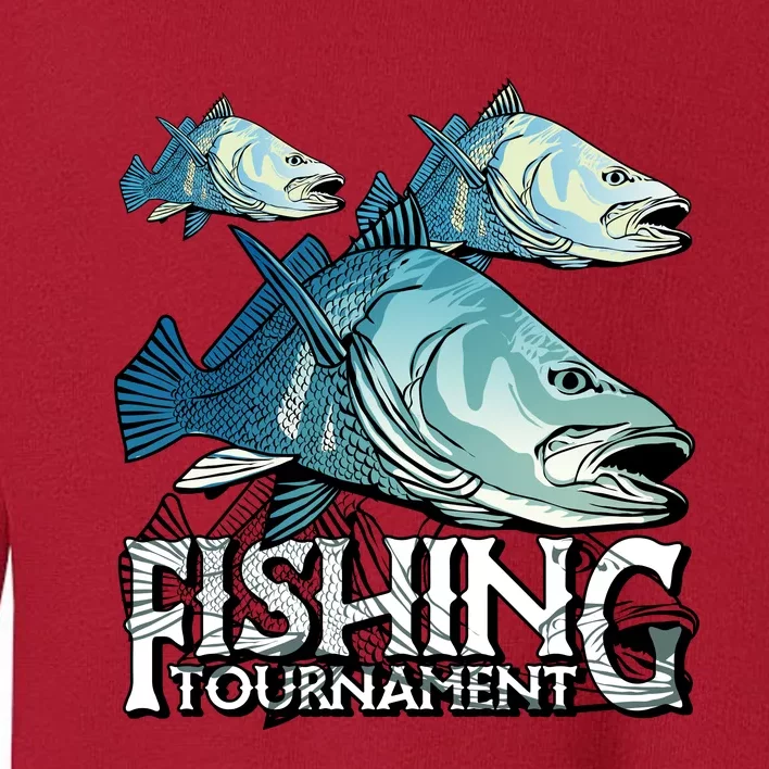 Fishing Tournament Toddler Sweatshirt