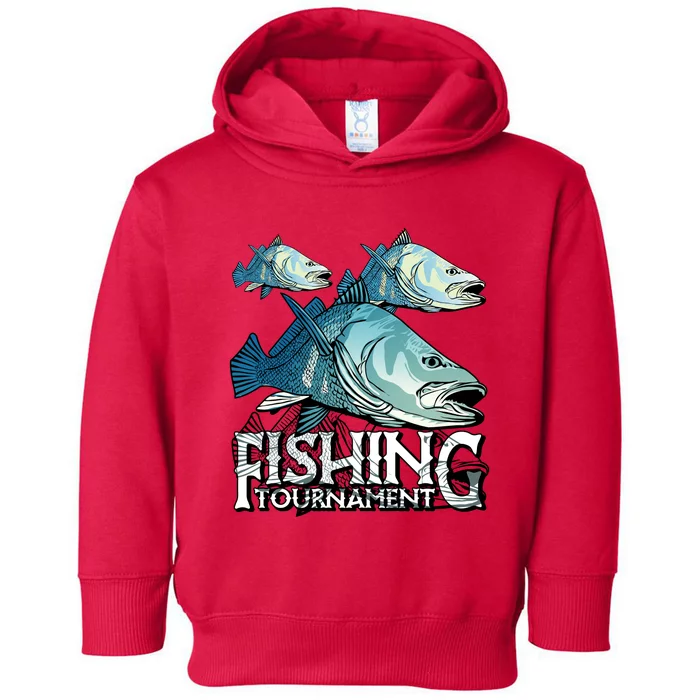 Fishing Tournament Toddler Hoodie