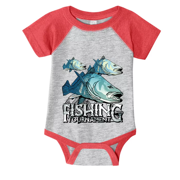 Fishing Tournament Infant Baby Jersey Bodysuit